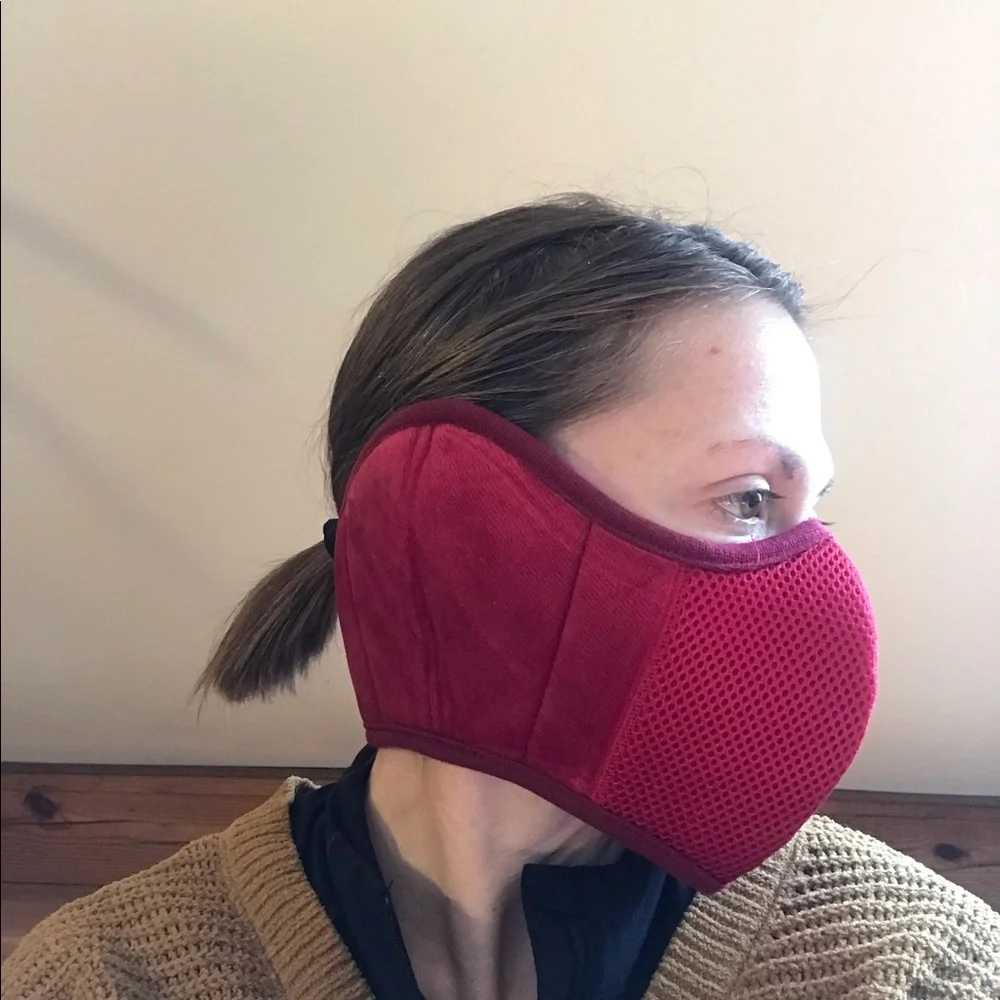 Insulated Outdoor Face Mask and Ear Warmer, EUC, OS